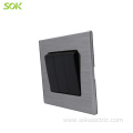 16AX Stainless Steel Switch 3Gang 1Way Wide Rocker